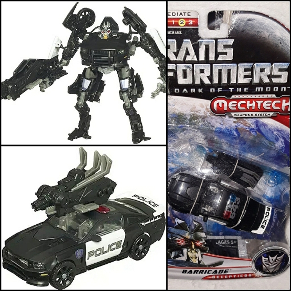 Transformers: Dark of the Moon MechTech Deluxe Weapons system  Barricade 2010
